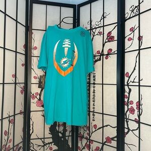 Nike Teal Dri-FIT Miami Dolphins tee